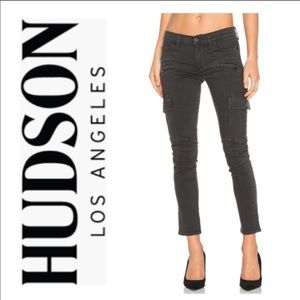 Hudson Skinny Jean Cargo Pant size 27 grey